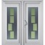 AV-170 2-flügelige Aluminium Haustür