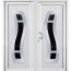 DV-183 2-flügelige Kunststoff Haustür