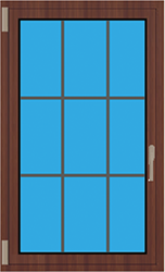 Kunststoff Balkontür Dreh Kipp